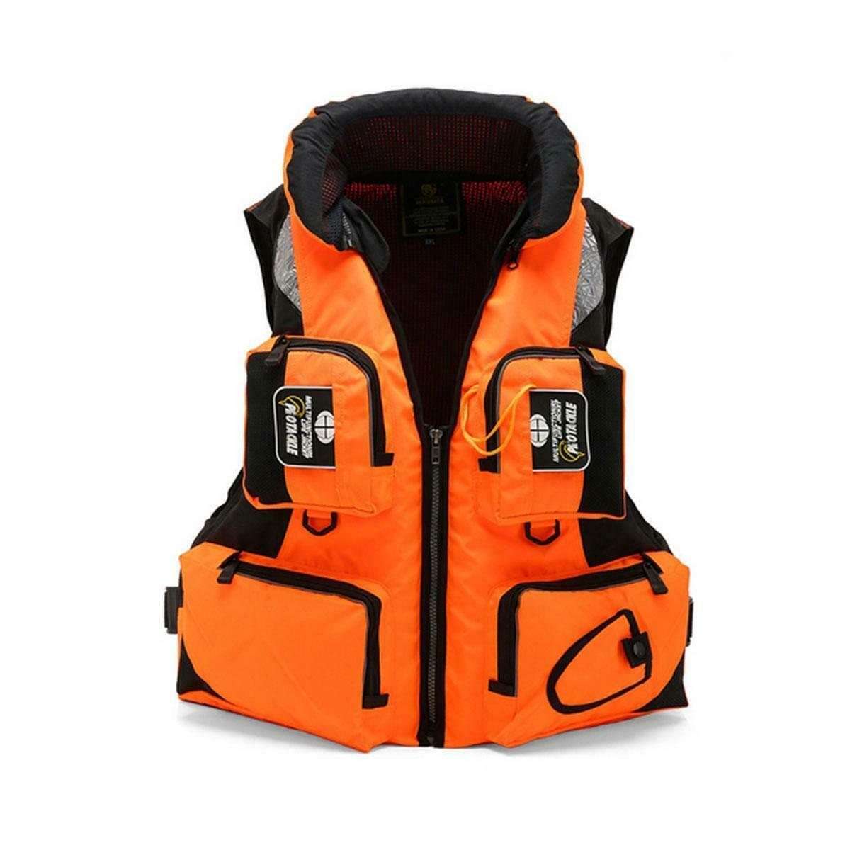 Kids & Adults Life Jacket Vest Adjustable Buoyancy for Sailing Kayak  Canoeing Fishing