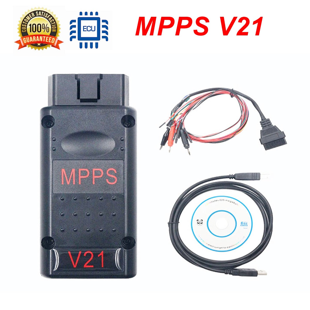 MPPS V21 EEPROM ECU Chip Tuning MAIN +TRICORE + MULTIBOOT with Breakout Tricore Cable