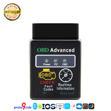 Load image into Gallery viewer, Mini OBD2 Bluetooth 4.0 Code Scanner for Multi-brands CAN-BUS &amp; ELM327 Diagnostic Tool