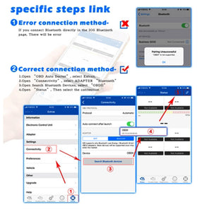 Mini OBD2 Bluetooth 4.0 Code Scanner for Multi-brands CAN-BUS & ELM327 Diagnostic Tool