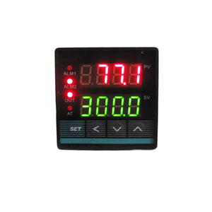 Universal PID Temperature Controller (48*48) with SSR & High Temperature Probe (℃ / ℉)