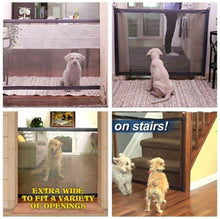 Load image into Gallery viewer, Magic Gate Portable Folding Safety Mesh Fence Guard for Pets Dog