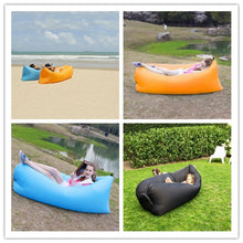Load image into Gallery viewer, Inflatable Waterproof Outdoor Sofa Camping Bed Portable Airbed Couch (6 Colors) for Indoor or Outdoor Use