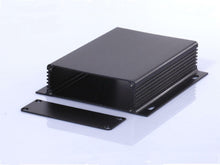 Load image into Gallery viewer, Black Aluminium Enclosure Box for Electronic PCB, Instruments (95/120*104*28mm)