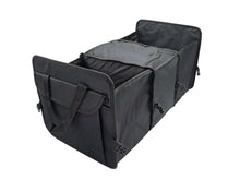 Load image into Gallery viewer, Collapsible Multipurpose Storage Box Car Trunk Organiser Bag with Cooler Bag