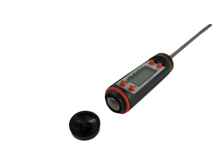 Sharp BBQ Meat Probe with Digital Temperature in ℃ or ℉ and Max & Min Records