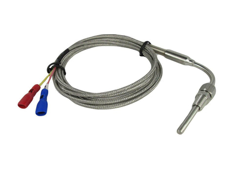 Car EGT Exhaust Gas Temperature Sensors K Type with Waterproof Terminal 6.6 ft