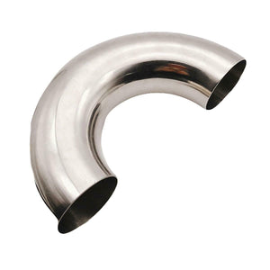 Stainless Steel 304 Sanitary 180° Bend with Weld Ends (1 ~ 4")