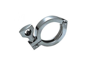 Stainless Steel 304 Sanitary Tri-Clamp Fittings Clamp  for Pipe  Size 3/4" ~ 4"