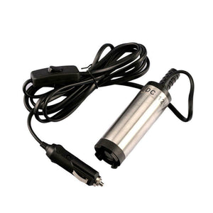 Electric Submersible 12VDC Pump for Fuel Water Tool with Car Clamps or Plug