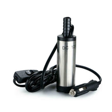 Load image into Gallery viewer, Electric Submersible 12VDC Pump for Fuel Water Tool with Car Clamps or Plug