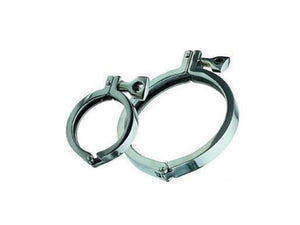 Stainless Steel 304 Sanitary Tri-Clamp Fittings Clamp  for Pipe  Size 3/4" ~ 4"