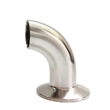 Load image into Gallery viewer, Stainless Steel 304 Tri-clamp Sanitary 90°Elbow w Weld Ends &amp; Tri Clamp (1 ~ 4&quot;)