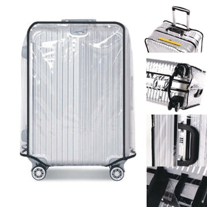 Waterproof Transparent Protective Suitcase Cover for all Suitcase Size