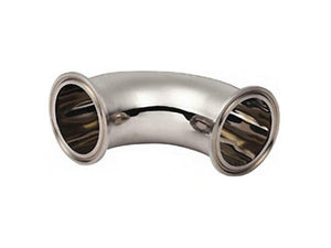 Stainless Steel 304 Tri-clamp Sanitary 90°Elbow (1 ~ 4 inch)