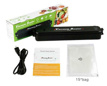 Load image into Gallery viewer, Automatic Vacuum Sealer Food Packing Machine with Vaccum Food Bags