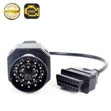 Load image into Gallery viewer, BMW 20 Pin to 16 Pin OBD2 Adapter Connector Scanner Diagnostic Cable