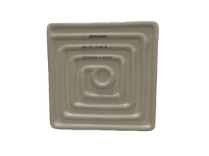 Infrared Ceramic Heater Element Black / White Color 120*120mm (4.7"*4.7”)