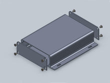 Load image into Gallery viewer, Black Aluminium Enclosure Box for Electronic PCB, Instruments (95/120*104*28mm)