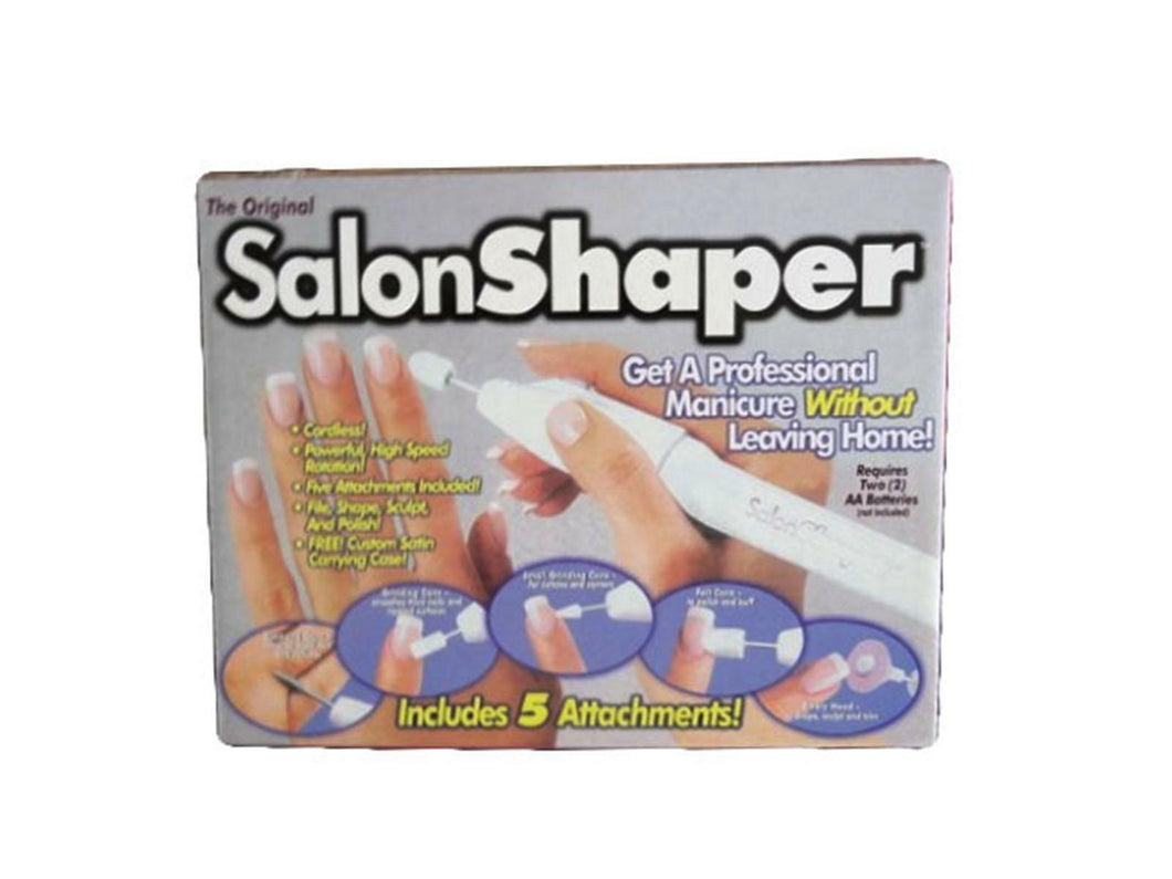 Salon Shaper Cordless Home Manicure System Nails 5-in-1 Trimming Sets