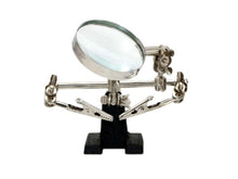 Load image into Gallery viewer, DIY Soldering Tool with Adjusting Clamps and Magnifying Glass 3x For PCB,Jewelry