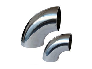 Stainless Steel 304 Sanitary 90°Elbow with Weld Ends (1 ~ 4 inch)