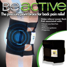 Load image into Gallery viewer, Be active Brace Pad Leg for Back Pain Acupressure Sciatic Nerve Relief