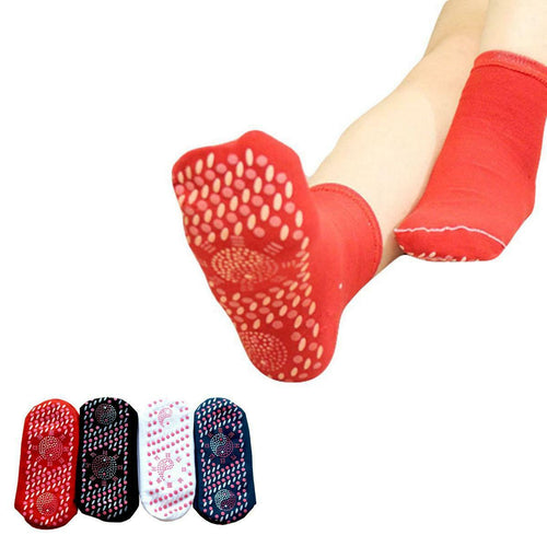 Unisex Tourmaline Self Heating Therapy Socks Blood Circulation Pain Relief Feet