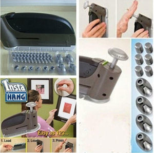 New Insta-Hang Picture Hanging Tool Set Wall Hook Set (47pc)