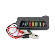 Load image into Gallery viewer, 12V Auto Battery Tester Alternator 6 LED for Car Motorcyle Diagnostic Tool