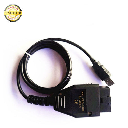 VAG409 VAG KKL OBD2 FTDI FT232RL AUDI VW Skoda OBDII Connection Cable Adapter / VAG409 VAG KKL OBD2 FTDI FT232RL pour AUDI VW Skoda OBD OBDII adaptateur de câble de connexion