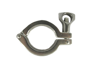 Stainless Steel 304 Sanitary Tri-Clamp Fittings Clamp  for Pipe  Size 3/4" ~ 4"