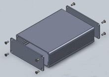 Load image into Gallery viewer, Black Aluminium Extruded Enclosure Box for Electronic PCB, Instrument, DIY Case