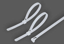 Load image into Gallery viewer, 100pc Nylon Plastic Releasable Reusable Cable Tie Zip Wraps Ratchet Ties