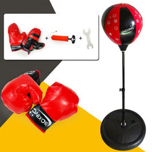 Load image into Gallery viewer, Kids Boxing Punching Ball Set with Gloves Stree Buster