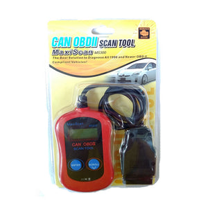 Car Code Reader MS300 CAN OBD2 OBDII Code Scanner Diagnostic Tool