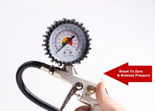 Load image into Gallery viewer, Car Truck Air Tire Pressure Inflator Dial Gauge Dial Meter Vehicle Tester