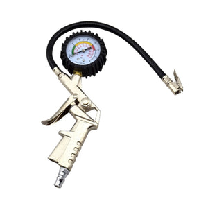 Car Truck Air Tire Pressure Inflator Dial Gauge Dial Meter Vehicle Tester