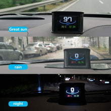 Load image into Gallery viewer, Multi-Function Car OBD2 Digital Meter Head Up Display Speedometer / Compteur de HUD numérique OBD2 de voiture multifonctions