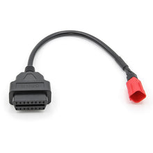 Load image into Gallery viewer, OBD2 Cable For Honda Motorcycle 6 Pin to 16 pin Plug Adapter Diagnostic Cable