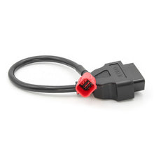 Load image into Gallery viewer, OBD2 Cable For Honda Motorcycle 6 Pin to 16 pin Plug Adapter Diagnostic Cable