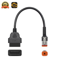 Load image into Gallery viewer, OBD2 Diagnostic Cable For Harley Davidson Motorcycle 4 Pin to 16 Pin Adapter