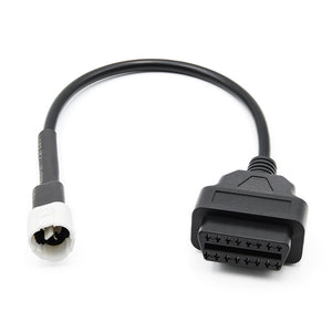 OBD2 Diagnostic Cables For Yamaha Motorcycle 3 Pin to 16 Pin Adapter