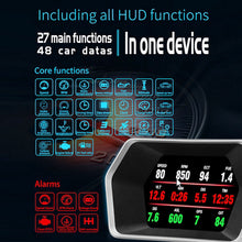 Load image into Gallery viewer, Car OBD2 GPS Head Up Display Smart Digital Meter HD Digital Display Alarm System