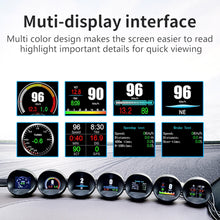 Load image into Gallery viewer, Universal Car OBD2 GPS Head Up Display Smart Digital Gauge Display Alarm System