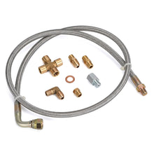 Load image into Gallery viewer, Universal Turbo Oil Feed Line Adapter Kit with 1/8 NPT &amp; 4 AN