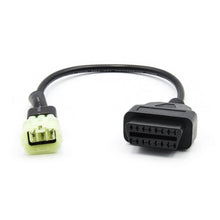 Load image into Gallery viewer, Diagnostic OBD2 Cable For KTM Motorcycle 6 Pin to 16 pin Plug Adapter