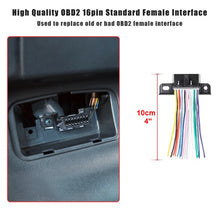 Load image into Gallery viewer, Diagnostic OBD2 Female Connector Car 16 PIN Female Plug J1962F