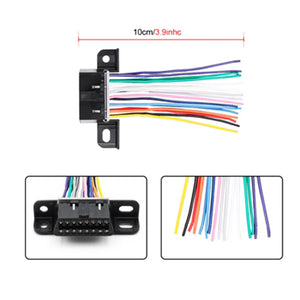 Diagnostic OBD2 Female Connector Car 16 PIN Female Plug J1962F