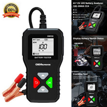 Load image into Gallery viewer, Digital Car Battery Tester Automotive Cranking Charging Test Analyzer Tool